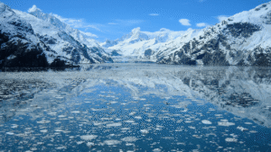 Vast expanse of Milam Glacier.