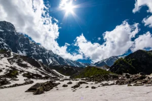 Rocky path to high altitudes