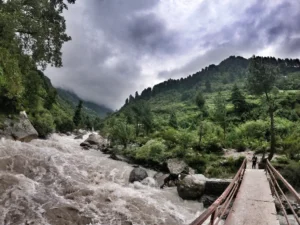 Wooden Bridge kheerganga